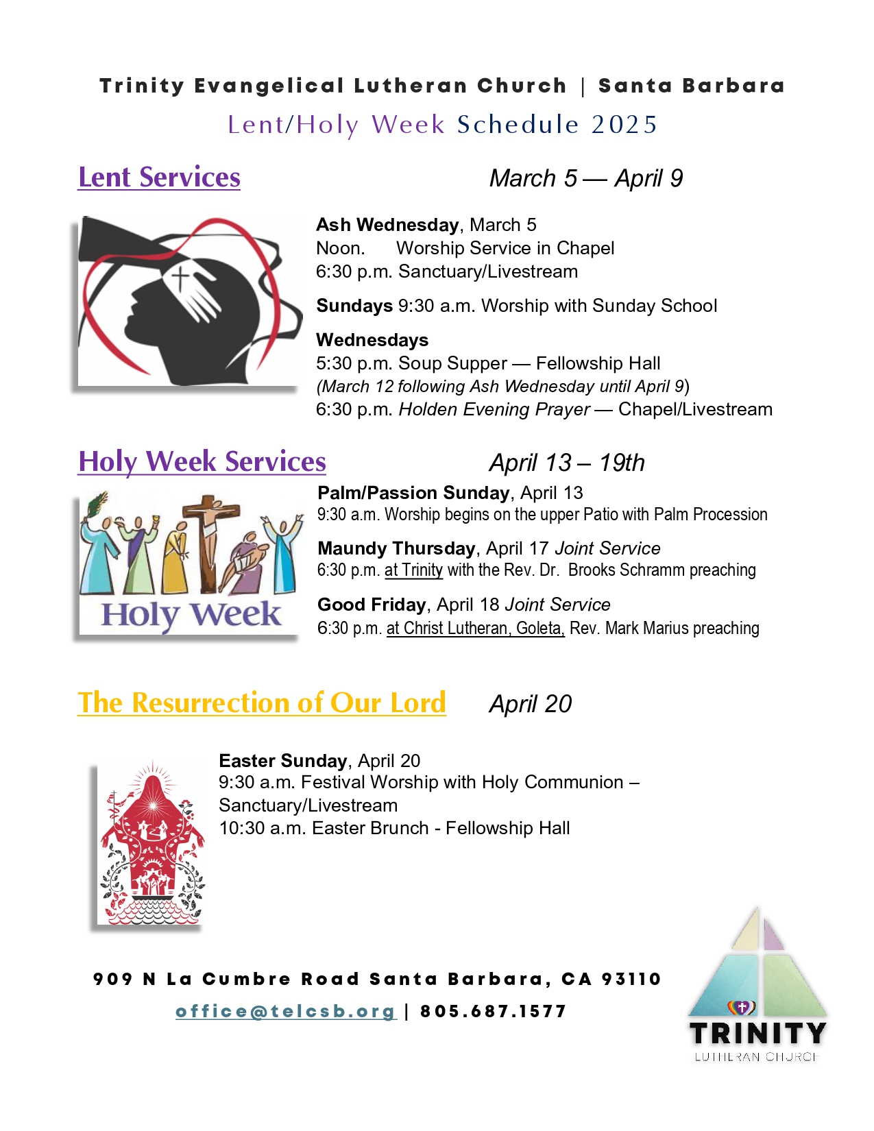 Flyer - Easter Season 2025